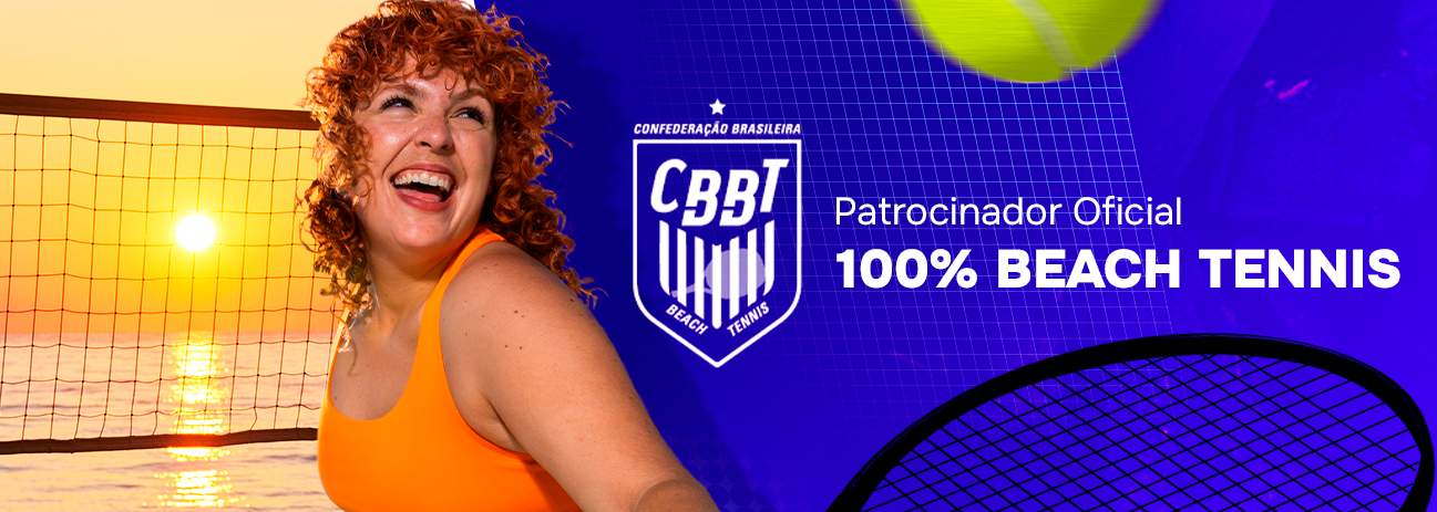 Patrocinador oficial 100% Beach Tennis