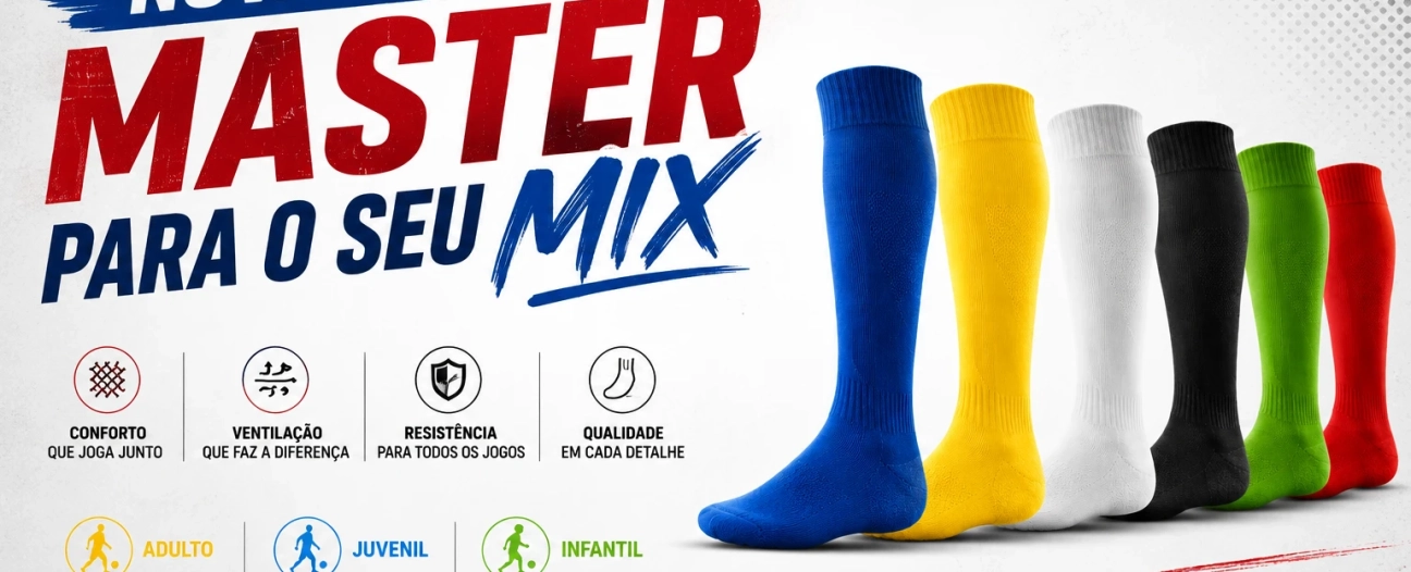Do infantil ao profissional: como escolher o meião ideal para cada jogador