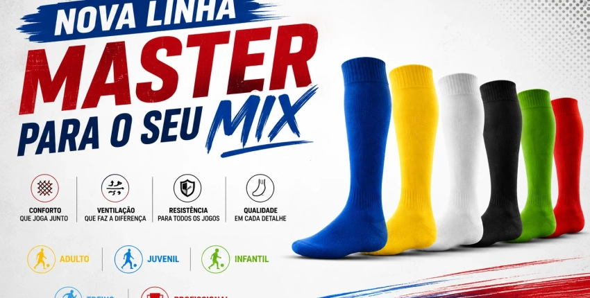 Do infantil ao profissional: como escolher o meião ideal para cada jogador