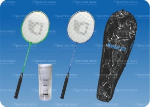 Kit Badminton 2 Raquetes