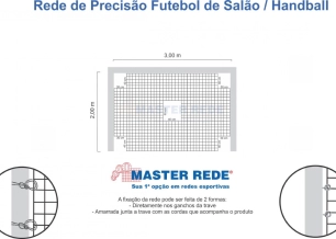 Rede de Precisão Salão / Handball